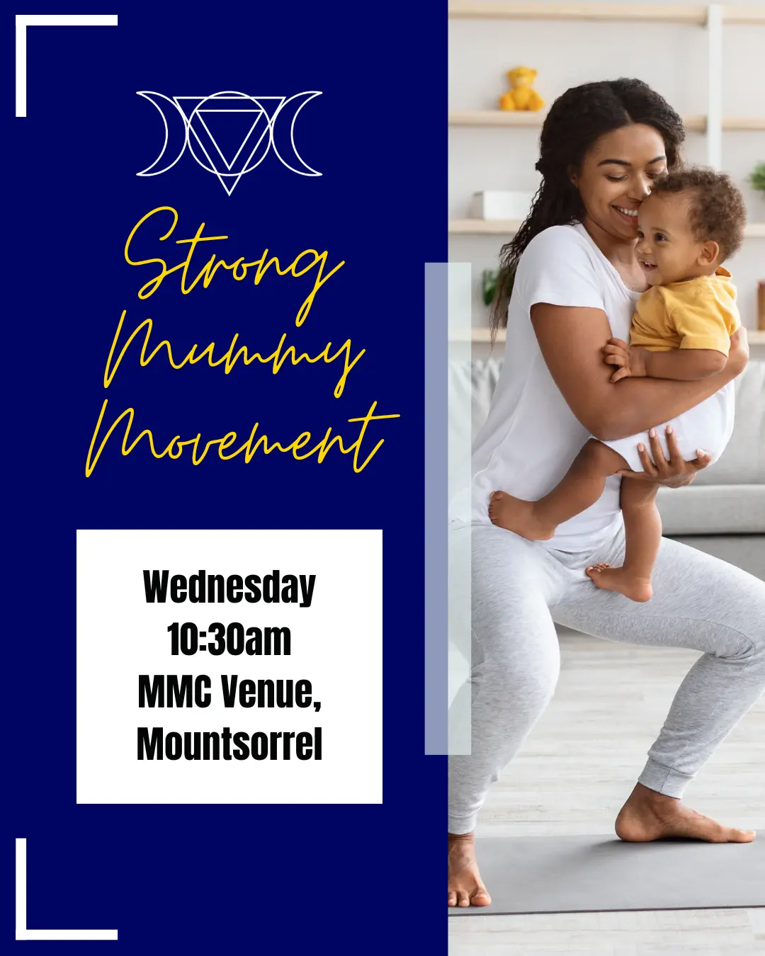 The Strong Mummy Movement postnatal fitness class at Mountsorrel Memorial Centre